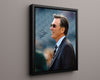 Billy Beane Autograph Print - Happy Profile - Moneyball Mind
