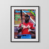 Bo Jackson Autograph SI Print - Bold Move Bo - Bo knows both