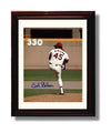 Bob Gibson Autograph Print - Back-Turned Wind-Up - Fear the 45