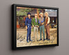 Bonanza - Western Legends - Autograph Print Television Vintage Framed Prints Floating Canvas 16x20