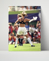 Brandi Chastain Autograph Print - Team USA - Championship Kick Soccer FramedSportPrints Poster 16x20