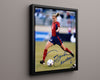 Brandi Chastain Autograph Print - Team USA - Classic Kick Soccer FramedSportPrints Floating Canvas 16x20