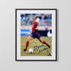 Brandi Chastain Autograph Print - Team USA - Classic Kick Soccer FramedSportPrints Gallery Frame 16x20