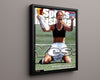 Brandi Chastain Autograph Print - Team USA - Iconic Victory Soccer FramedSportPrints Floating Canvas 16x20