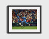 Bryce Harper Autograph Print - Grand Slam Sprint - Fired Up