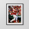 Bryce Harper Autograph Print - Nationals Moonshot - DC launched