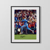 Bryce Harper Autograph Print - Phillies HR Celebration - Philly frenzy