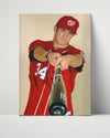 Bryce Harper Autograph Print - Rookie Bat Point - Pick your spot