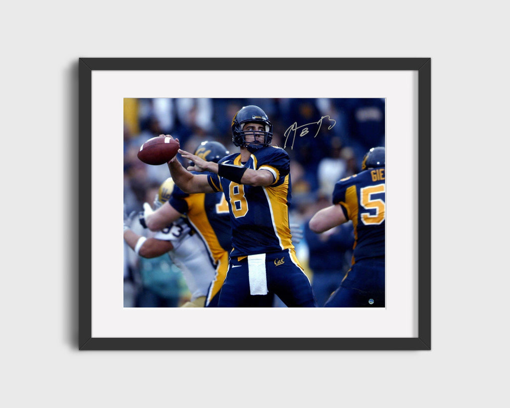 California Autograph Print - Aaron Rodgers - Golden Arm College FSPrints Gallery Frame 16x20