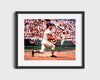 Carl Yastrzemski Autograph Print - Classic Swing - Yaz Power
