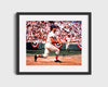 Carl Yastrzemski Autograph Print - Classic Swing - Yaz Power