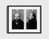 Celebrity Mug Shot - Vladimir Lenin - Bolshevik Booking Mug Shots Vintage Framed Prints Gallery Frame 16x20