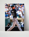 Chipper Jones Autograph Print - Sweet Swing - Chipper Cracks It
