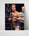 Unframed Chris Jericho Autograph Promo Print Unframed Print - Wrestling FSP - Unframed
