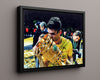 Christian Pulisic - Borussia Dortmund - Trophy Kiss Soccer FramedSportPrints Floating Canvas 16x20