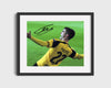 Christian Pulisic - Borussia Dortmund - Celebration Soccer FramedSportPrints Gallery Frame 16x20