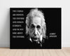 Classic Quotes - Albert Einstein - Universe and stupidity Quotes Vintage Framed Prints Poster 16x20