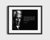 Classic Quotes - Bertrand Russell - Believe in words not fists Quotes Vintage Framed Prints Gallery Frame 16x20