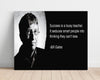 Classic Quotes - Bill Gates - Success lousy teacher Quotes Vintage Framed Prints Poster 16x20