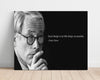 Classic Quotes - Dieter Rams - As little design as possible Quotes Vintage Framed Prints Poster 16x20