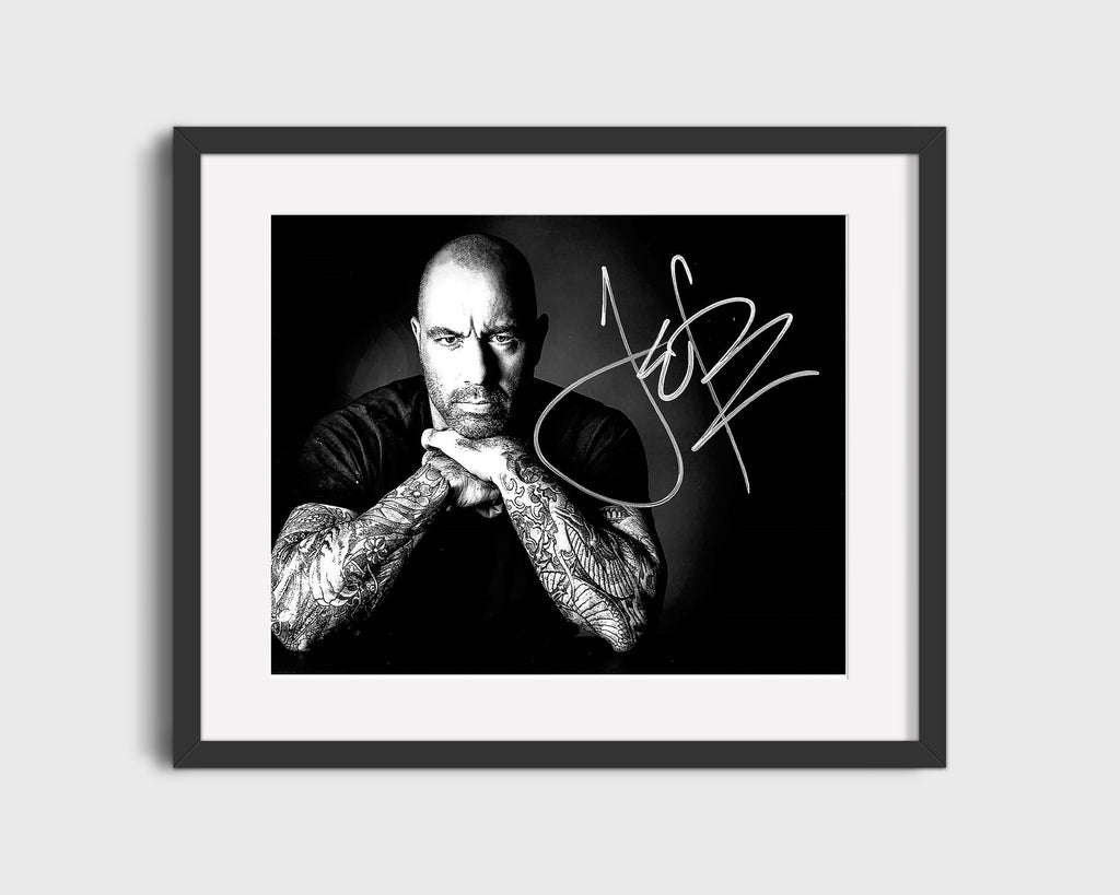 Classic Quotes - Joe Rogan - Signed intensity Quotes Vintage Framed Prints Gallery Frame 16x20