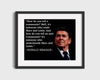 Classic Quotes - Ronald Reagan - Reading vs understanding communism Quotes Vintage Framed Prints Gallery Frame 16x20