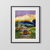Classic Travel Poster - Abruzzo - Women in Traditional Dress Travel Vintage Framed Prints Gallery Frame 16x20
