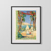 Classic Travel Poster - Algeria Tunisia - PLM Travel Vintage Framed Prints Gallery Frame 16x20