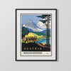 Classic Travel Poster - Austria - Traditional Parade Travel Vintage Framed Prints Gallery Frame 16x20