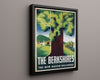 Classic Travel Poster - Berkshires - New Haven Railroad Travel Vintage Framed Prints Floating Canvas 16x20