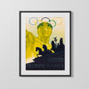 Classic Travel Poster - Berlin - OlympicGames1936 Travel Vintage Framed Prints Gallery Frame 16x20
