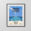 Classic Travel Poster - Berlin - United States Lines Travel Vintage Framed Prints Gallery Frame 16x20