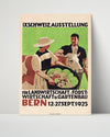 Classic Travel Poster - Bern - Agriculture Expo Travel Vintage Framed Prints Poster 16x20