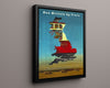 Classic Travel Poster - Britain - See Britain by Train Travel Vintage Framed Prints Floating Canvas 16x20