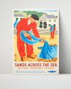 Classic Travel Poster - Brittany Normandy Picardy - Sands Across the Sea Travel Vintage Framed Prints Poster 16x20