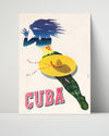 Classic Travel Poster - Cuba - Holiday Isles Travel Vintage Framed Prints Poster 16x20