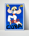 Classic Travel Poster - Cuba - Maracas Travel Vintage Framed Prints Poster 16x20