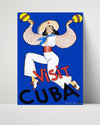 Classic Travel Poster - Cuba - Visit Cuba Travel Vintage Framed Prints Poster 16x20