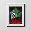 Classic Travel Poster - Cuneo - Automobile Race Travel Vintage Framed Prints Gallery Frame 16x20