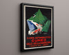 Classic Travel Poster - Cuneo - Automobile Race Travel Vintage Framed Prints Floating Canvas 16x20