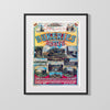 Classic Travel Poster - Dukeries - Railway Route England Travel Vintage Framed Prints Gallery Frame 16x20