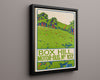 Classic Travel Poster - England - Box Hill Travel Vintage Framed Prints Floating Canvas 16x20