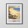 Classic Travel Poster - Filey - British Railways Travel Vintage Framed Prints Gallery Frame 16x20
