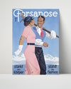 Classic Travel Poster - Forsanose - Ski Resort Poster Travel Vintage Framed Prints Poster 16x20