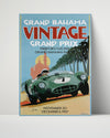 Classic Travel Poster - Grand Bahama - Vintage Grand Prix Travel Vintage Framed Prints Poster 16x20