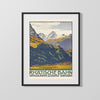 Classic Travel Poster - Graubunden - Rhatische Bahn Travel Vintage Framed Prints Gallery Frame 16x20