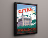 Classic Travel Poster - Gstaad - Golf and Friends Travel Vintage Framed Prints Floating Canvas 16x20