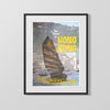 Classic Travel Poster - Hong Kong - Orient Lines Travel Vintage Framed Prints Gallery Frame 16x20
