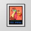 Classic Travel Poster - India - Shillong Belle Travel Vintage Framed Prints Gallery Frame 16x20