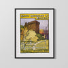 Classic Travel Poster - Ireland - Blarney Castle Travel Vintage Framed Prints Gallery Frame 16x20